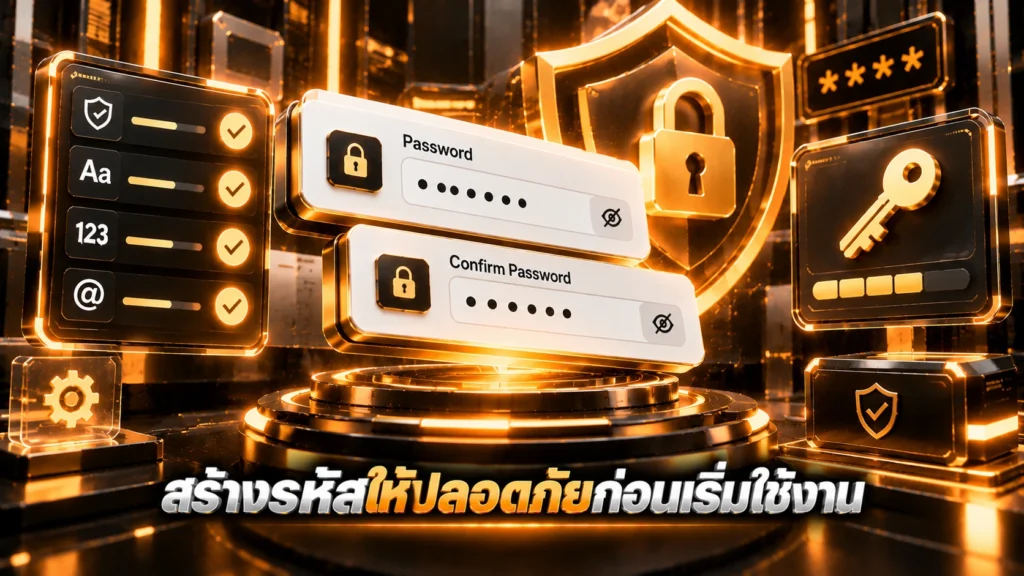 ตั้งรหัสผ่าน SG789x อย่างไร