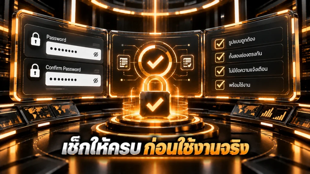 ตั้งรหัสผ่าน SG789x อย่างไร