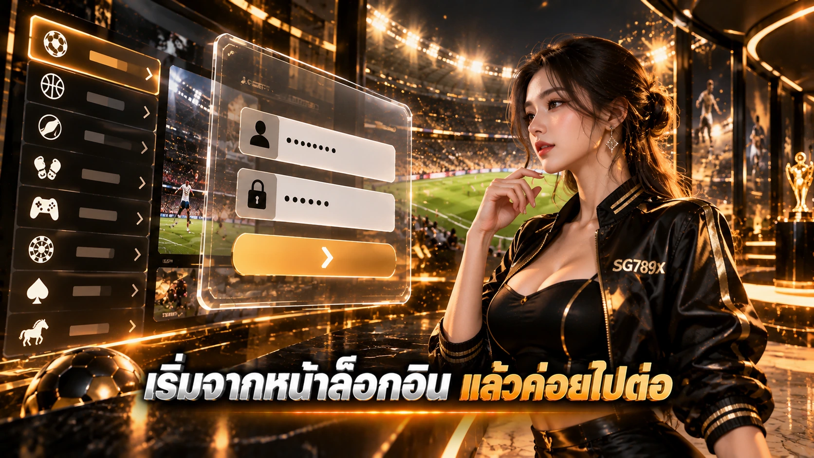 วิธี Login SG789x